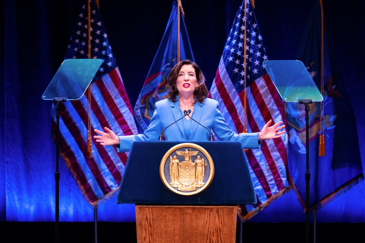 Governor Hochul delivers her State of the State address in Albany,