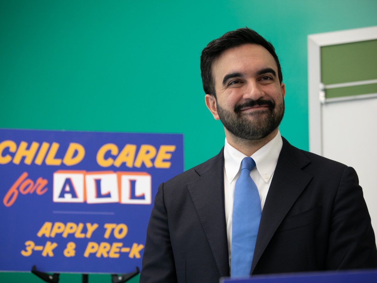 Mayor Zohran Mamdani announces alongside Council Speaker Julie Menin and Manhattan Borough President Brad Holman-Sigal the opening of an early childhood center on the Upper East Side,