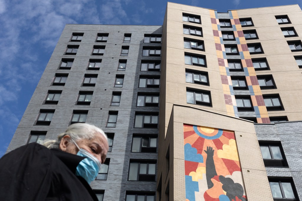 Affordable housing development Twin Parks Terrace in the Bronx’s Fordham Heights neighborhood was built on the site of a former public lot,