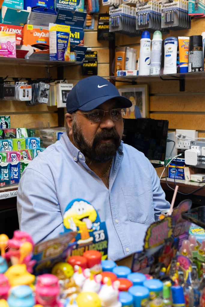 Jamaica Station newsstand owner Mandeep Talwar said an LIRR strike would decimate his business,