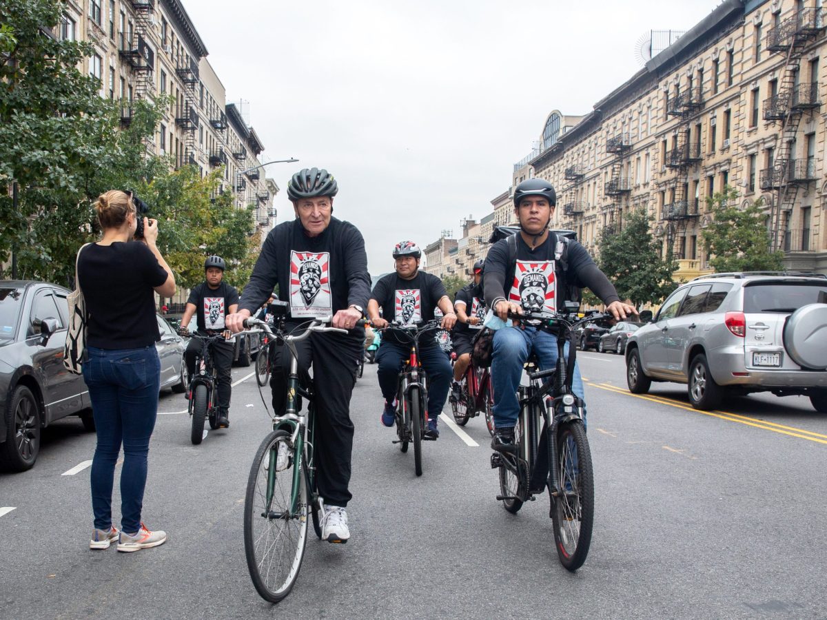 Sen. Chuck Schumer Aims to Deliver Infrastructure Dollars to Help Food Couriers