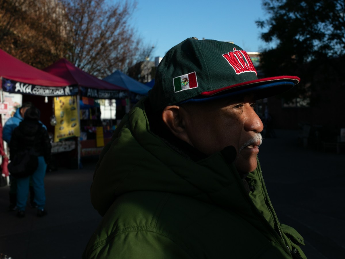 Camilo Vivar talks about selling food at Corona Plaza during the immigration crackdown,