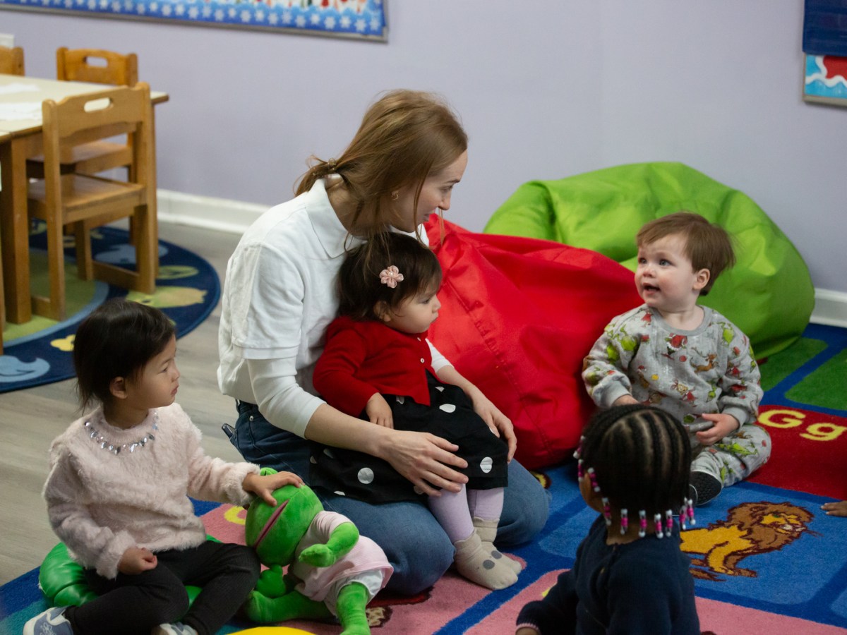 Toddlers attend the Little Scholars daycare in Chelsea