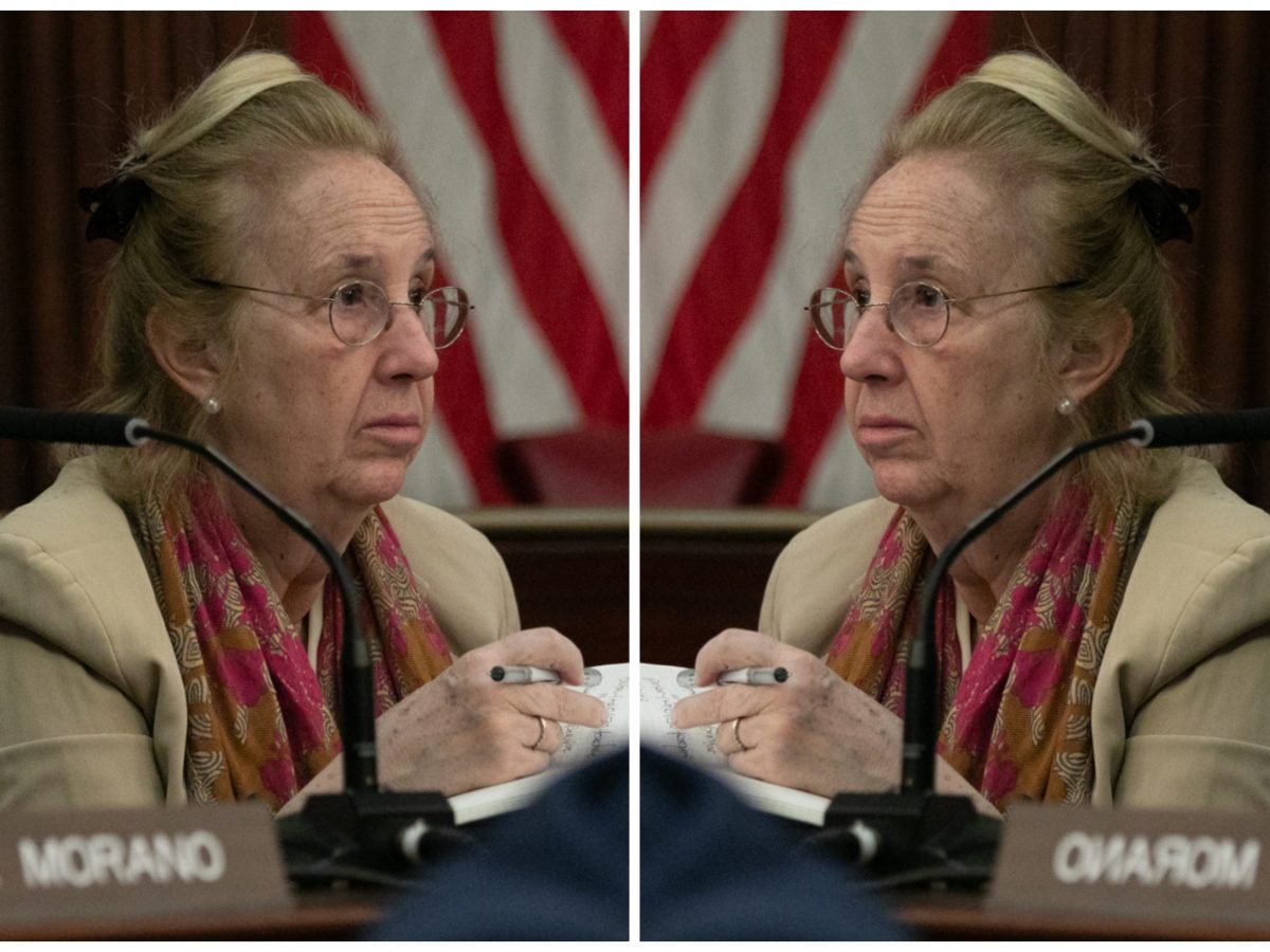 Councilmember Gale Brewer (D-Manhattan) is seen in a composite image