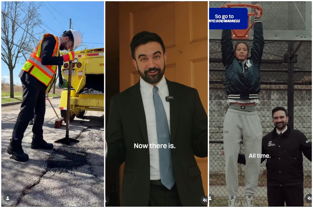 Various Mayor Zohran Mamdani social media videos