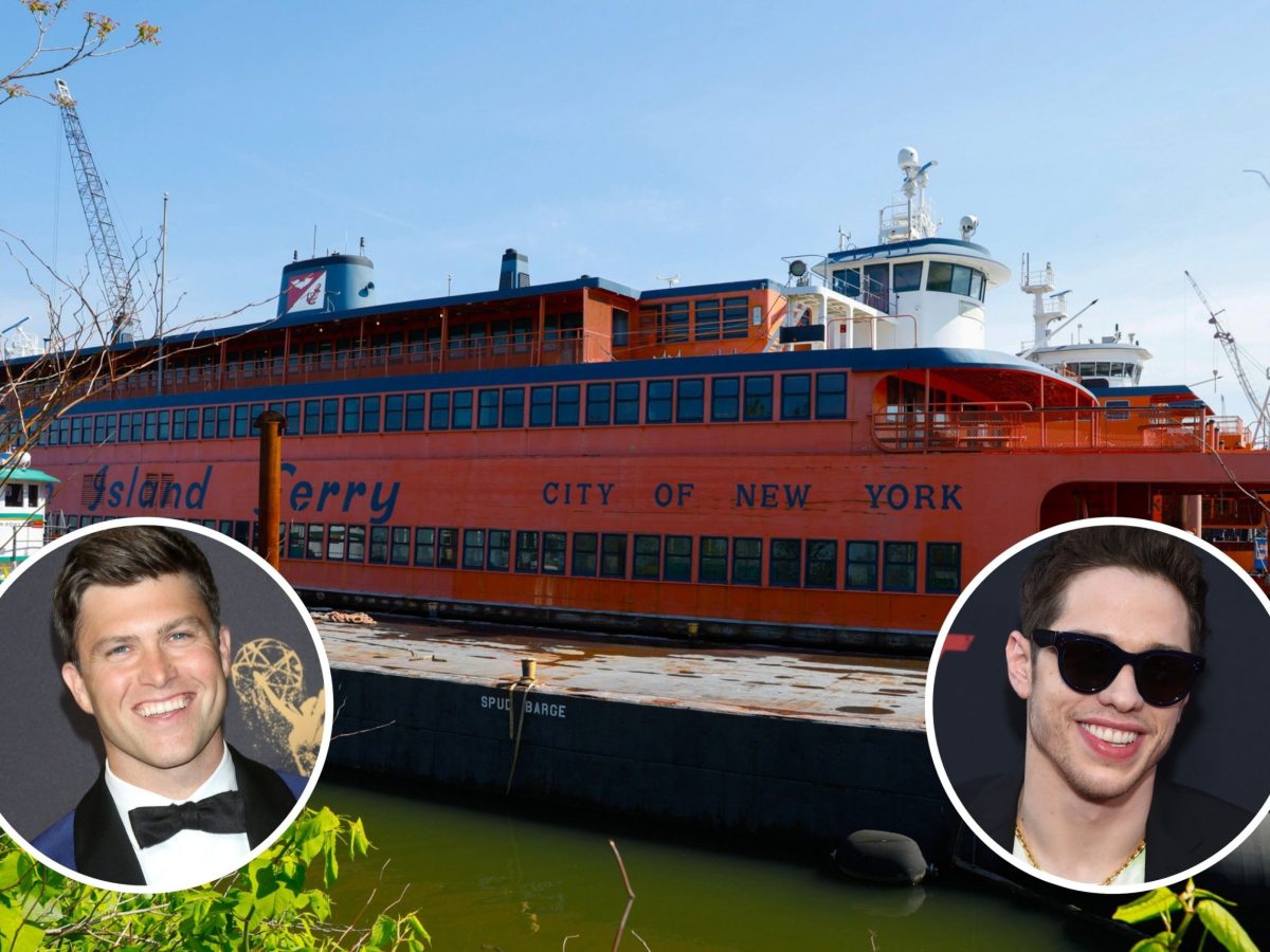 How Can Colin Jost and Pete Davidson Offload Their Boondoggle Ferry? Sink It, Artificial Reef Experts Say